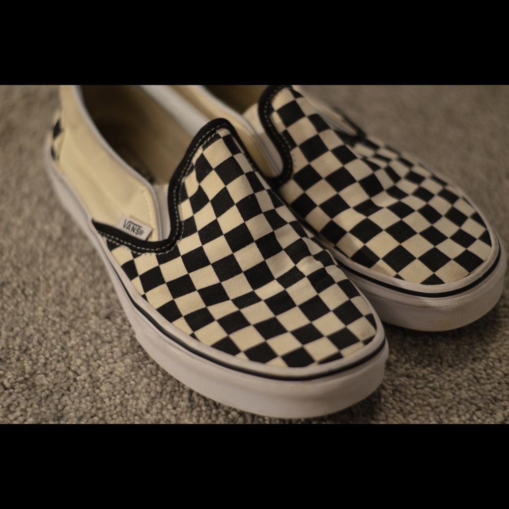 Checkered vans
